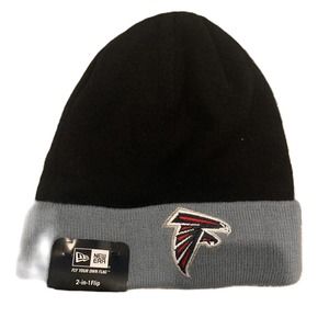 Atlanta Falcons NFL x New Era 2-in-1 Flip Beanie Unisex Adult OSFA